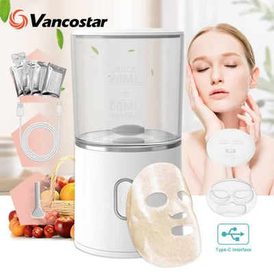 Face mask maker machine for DIY natural facial treatment

