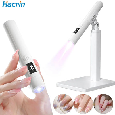 uv led nail lamp portable nail dryer for gel nails

